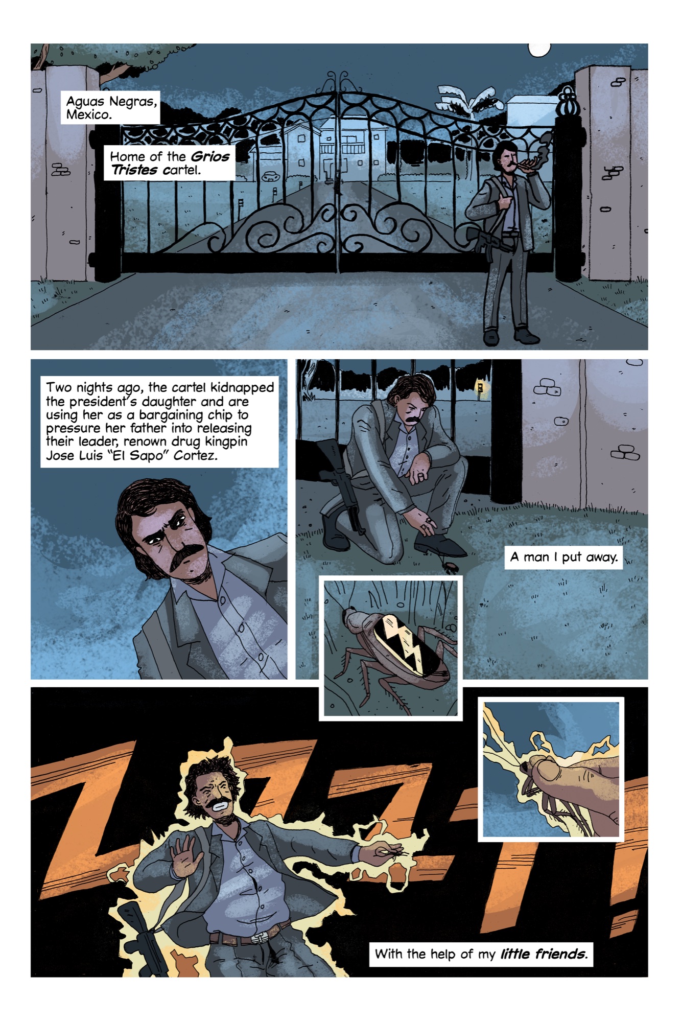 La Cucaracha, page 1