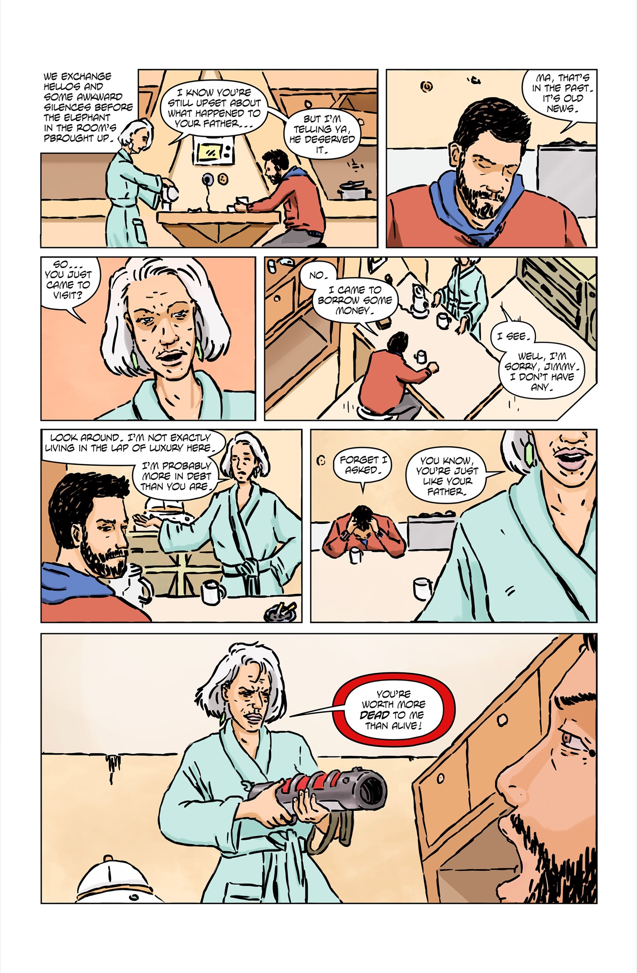 Jimmy and the Mantis, page 2