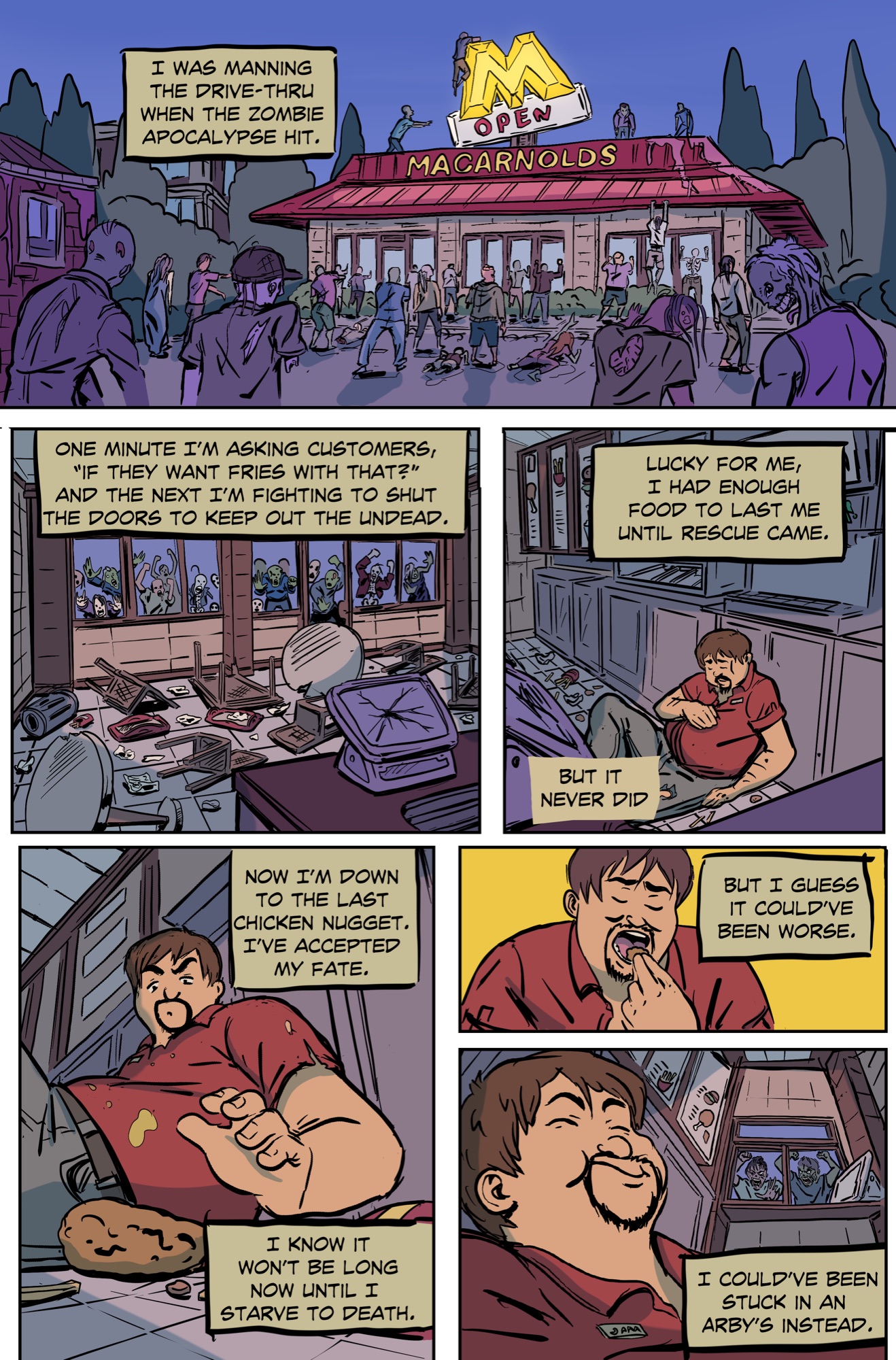 McZombies, page 1